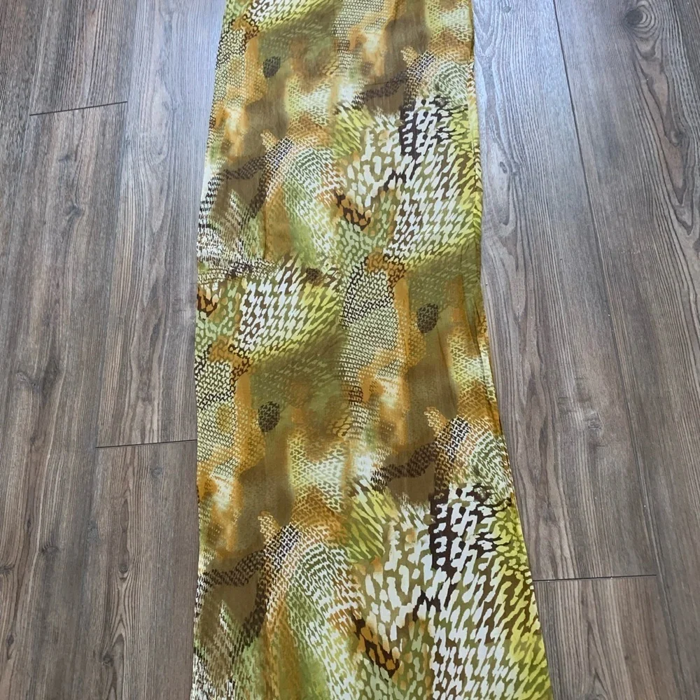 Chic Animal Print Sheer Scarf - Picture 5 of 5